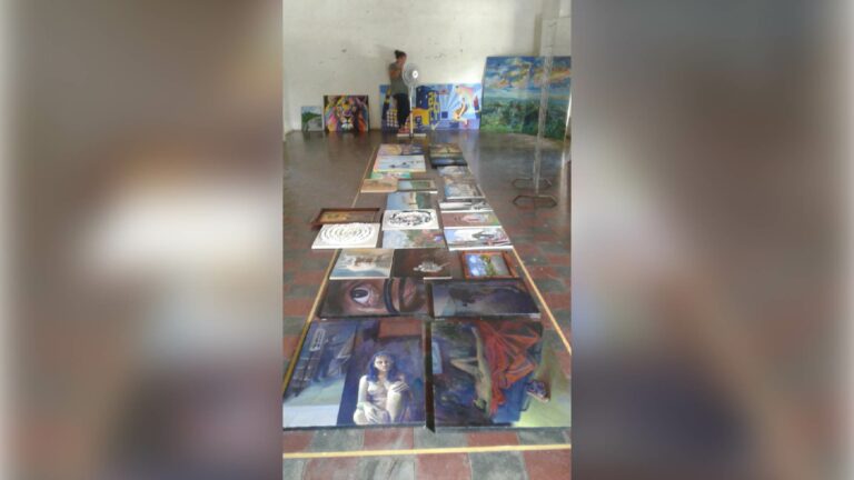 Exposición de arte contemporáneo “Abriendo Puertas”, realizada en el Museo Guazapa. Crédito: Museo Guazapa.